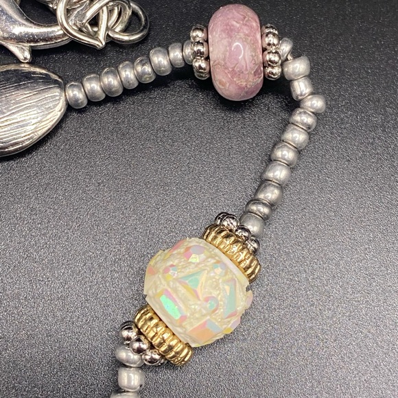 Chico’s Sculptured Beaded Necklace 18” - Picture 8 of 15